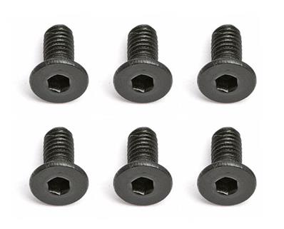UK-Screws, M2.5x6 in FHCS TEAM-ASSOCIATED