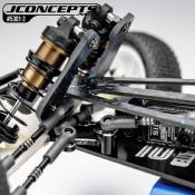 UK-RC10 1989 Stealth, Aluminum Steering Bellcranks, Set BLUE JCONCEPTS
