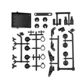 UK-RC10 Classic Steering Blocks, Rear Hubs And Accessory Parts, Black TEAM-ASSOCIATED