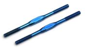 UK-FT Ti Heavy-duty Turnbuckles, 65 mm, blue TEAM ASSOCIATED