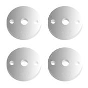 UK-FT 12mm Shock Pistons V2, 2x1.7 mm, flat TEAM-ASSOCIATED