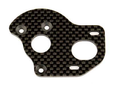 UK-FT Laydown/Layback Motor Plate, carbon fiber TEAM-ASSOCIATED