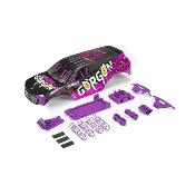 UK-GORGON painted decaled trimmed body Set (Purple) ARRMA
