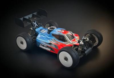 UK-V2 Beretta Body (clear) for the Mugen MBXR/E - LEADFINGER RACING