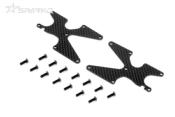 UK-F8 Carbon Rear Arm inserts 2.0mm - 2pcs SPARKO