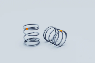 UK-Front shock springs grey/orange (pr) N1 AGAMA