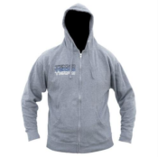 UK-Gray “HOODIE” Zipped Hoodie TEKNO-RC