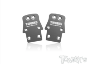 UK-Stainless Steel Rear Chassis Skid Protector ( TEKNO NB48 2.1 ) 2pcs. T-WORK'S