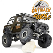 UK-Outback Fury 2.0 4x4 RTR Trail Crawler - Black FTX