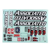 UK-RC10 B7. DECAL SHEET TEAM-ASSOCIATED