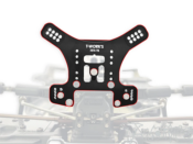 UK-Black Hard Coated 5mm 7075-T6 Alum.Rear Shock Tower ( For Kyosho MP11 ) T-WORK'S