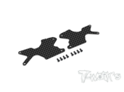 UK-Graphite Rear A-arm Stiffeners 1mm ( For Team Associated RC8 B4.1 )