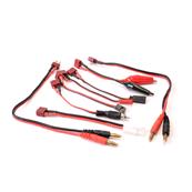UK-CHARGER CONNECTOR SET - 8PCS (10AMPS MAX) CORE-RC