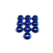 UK-M3 Aluminium cone washer black (10) DONUTS RACING
