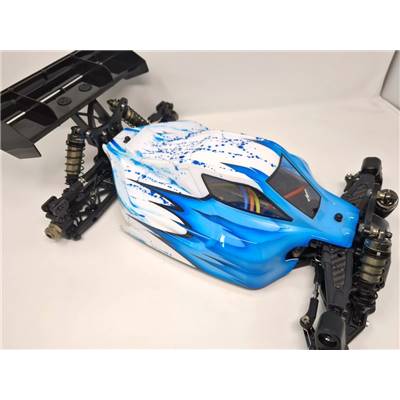 UK-Painted body "Vision" blue/white for MBX8E / Sworkz S35-3 and S35-4E SWORKZ