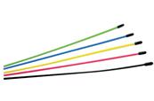 UK-MULTI COLOURED ASSORTED ANTENNA TUBES 6pcs FASTRAX