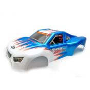 UK-HYPER 10SC 2.0 PRINTED BODYSHELL - BLUE/WHITE