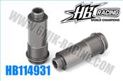 UK-Big bore shock body 38mm (2pcs) HB RACING