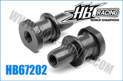 UK-Lightweight shock stand off (2pcs) HB RACING