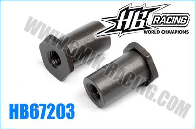 UK-Lightweight Steering Bushing (2pcs) HB RACING