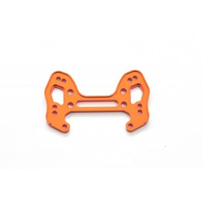 UK-CNC Light weight front shock tower ORANGE GTB/GTS HOBAO RACING