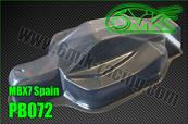 UK-Body lexan "Spain" for Mugen MBX-7R (unpainted) 6-MIK