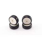 UK-Set of 1/10 EP rubber tires asphalt 32° Pre-glued HOTRACE TYRES