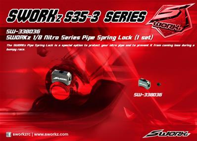 UK-Pipe spring lock (1 set) SWORKZ