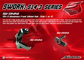 UK-Aluminum Front Wheel Hub (Suit L or R) SWORKZ