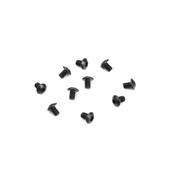 UK-M3x4mm Button Head Screws (black, 10pcs) TEKNO-RC