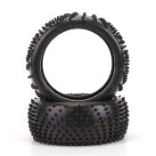UK-SPIRAL 1/8th Tyre - Silver (pr) SCHUMACHER RACING