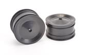 UK-Rear Wheel Black (pr) - CAT XLS SCHUMACHER RACING