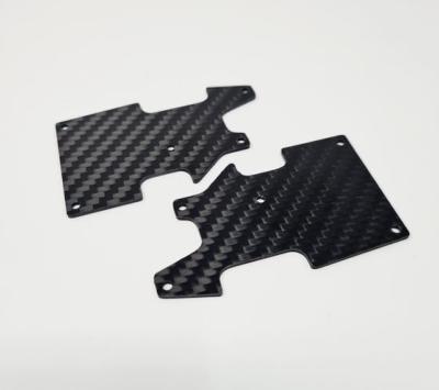 UK-1.5mm carbon rear triangle reinforcements for Hobao Hyper VS / VS2 WS-LINE (2)