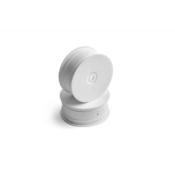 UK-2WD Front Wheel Aerodisk with 12mm Hex - White (2) XRAY