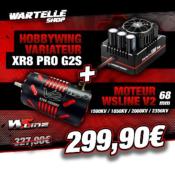 UK-Xerun XR8 Plus G2S 200A + 4268 V2 motor (choice of kv) WS-LINE