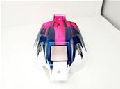 UK-Painted body pink/blue for S35-4E SWORKZ