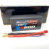 UK-Accu shorty 5600 100c 7.6 High-Voltage (PK 5mm) 2S2P WS-LINE