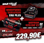 UK-Combo ESC XR8 PLUS 150 Amp + Motor 4268 2025 V3 (choice of KV) WS-LINE