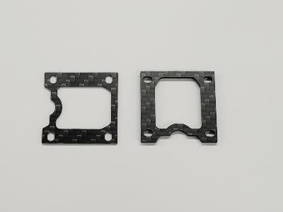 UK-Rear carbon cell riser 1 and 2 mm LR PROD