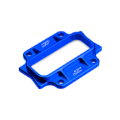 UK-Blue aluminium center bulkhead cap (AE B44.2) J-CONCEPTS