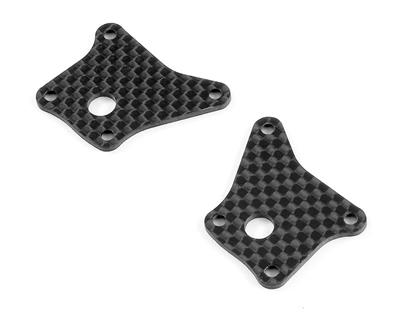 UK-Graphite Front Lower Arm Plate 1.6mm (L+R) X-RAY