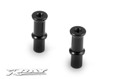 UK-Alu Steering Post For Dual Servo Saver (2) X-RAY