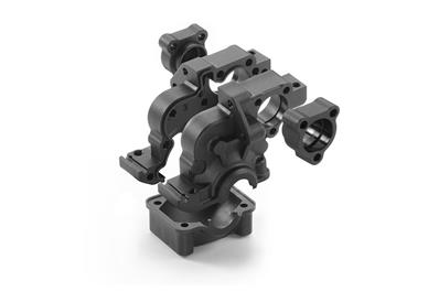 UK-Composite Mid & Rear Motor Gear Box Set X-RAY