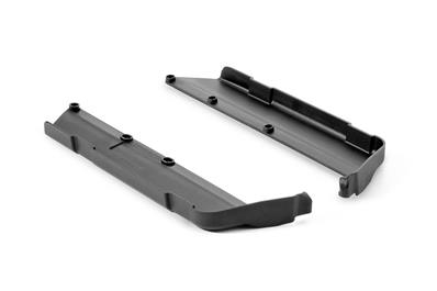 UK-XB8 Composite Chassis Side Guards L+R w/out Rib X-RAY