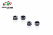 UK-Lower Shock Seal Cap POM (4pcs) PR RACING