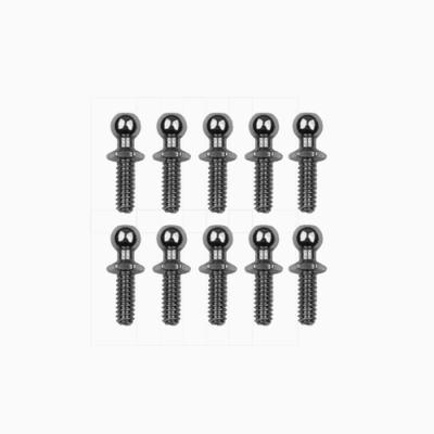 UK-RC10 Ballstud Set .30, silver TEAM-ASSOCIATED