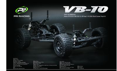 UK-PR SC201 MM (VB-10) Off Road 1-10 2WD Short Course Truck Kit PR Racing