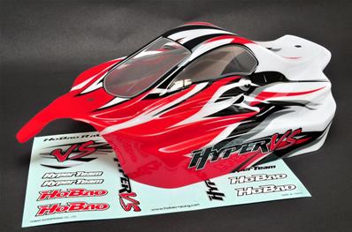 UK-HYPER VS PRINTED BODY - RED HOBAO RACING