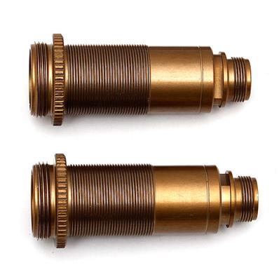 UK-FT Fox Shock Bodies, 12x31mm, with Genuine Kashima Coat, V2, threaded TEAM-ASSOCIATED
