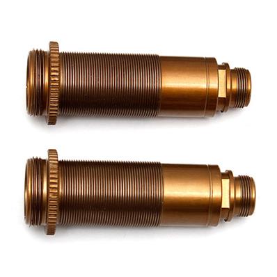 UK-FT Fox Shock Bodies, 12x36mm, with Genuine Kashima Coat, V2, threaded TEAM-ASSOCIATED